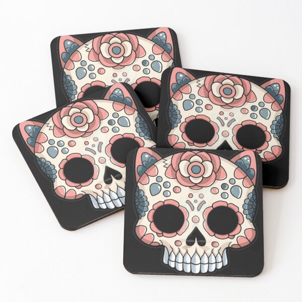 Item preview, Funny Cute Cat Skull designed and sold by Cr320.