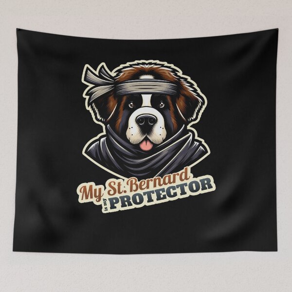 Item preview, Ninja St. Bernard designed and sold by ThisDress.