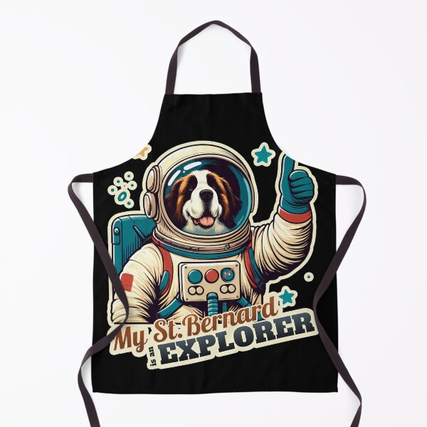 Item preview, Astronaut St. Bernard designed and sold by ThisDress.