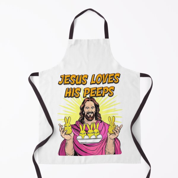 Item preview, Jesus Loves His Peeps Easter Pop Art designed and sold by Julia Smorochynska.