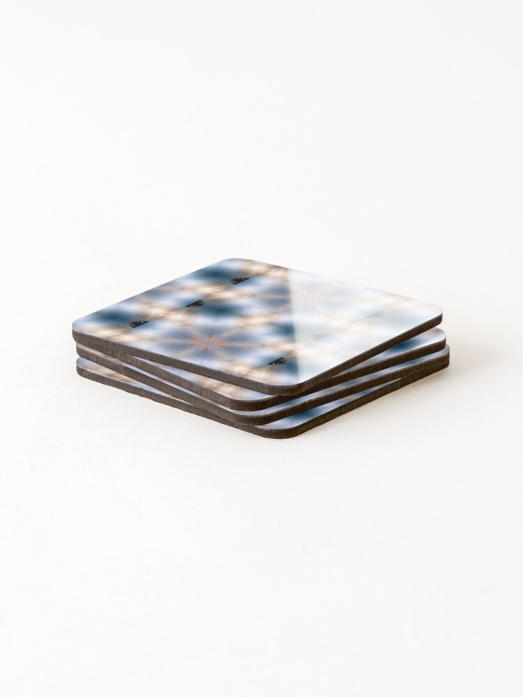 Thumbnail 4 of 5, Coasters (Set of 4), "Lighting a Snowflake" designed and sold by ReedS8.