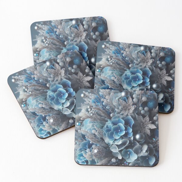 Item preview, Blue Hydrangea Bling Bouquet (2) designed and sold by Gen-Whimsy.