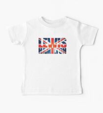 Lewis Hamilton - British Flag Baby Tee