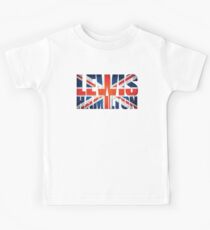 Lewis Hamilton - British Flag Kids Tee