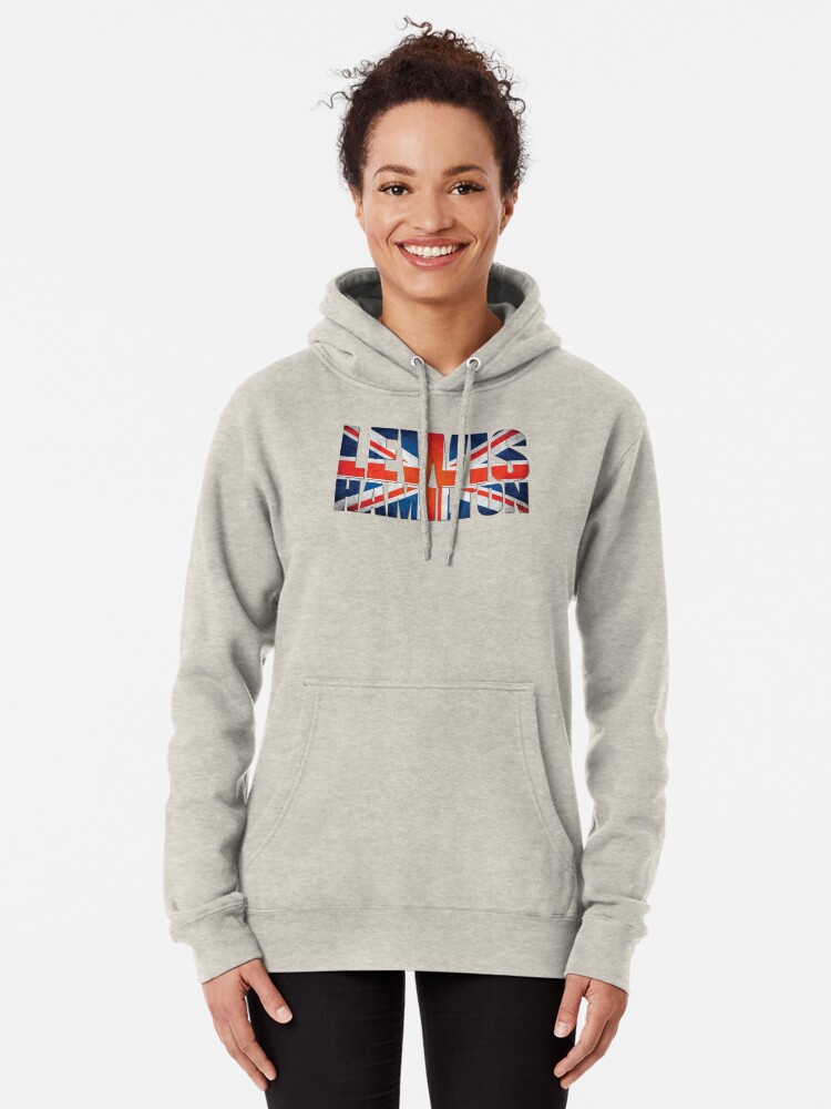 lewis hamilton flag logo hoodie