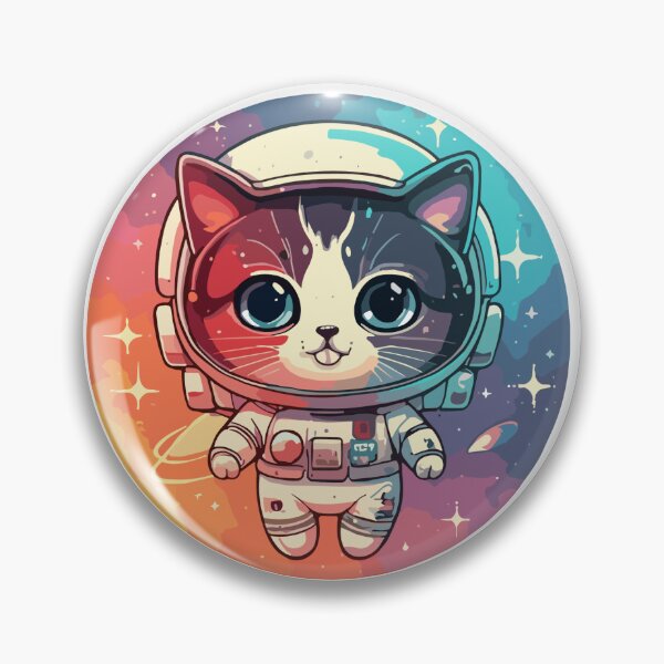 Item preview, gatito astronauta designed and sold by VisualArteShop.