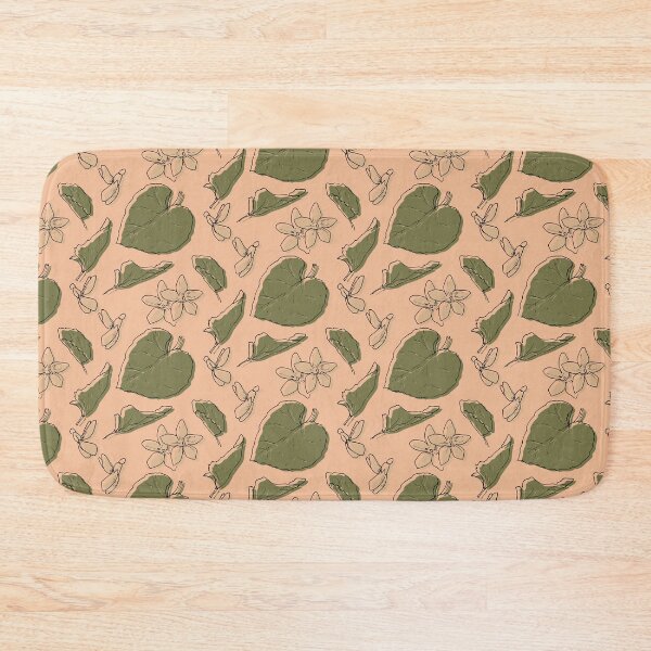 Item preview, Viola Alba floral vector pattern designed and sold by Aeterna Prints.