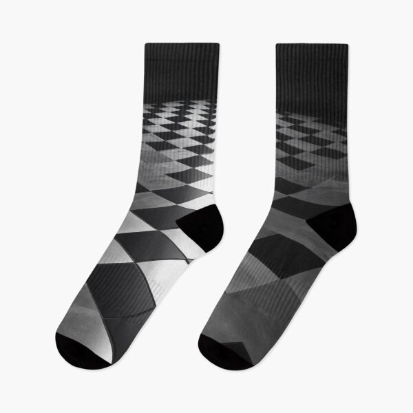 Item preview, Black and White Grey Square designed and sold by Simplybe1.