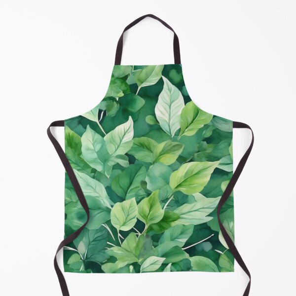 Item preview, Leaf - Green Leaves Forest Pattern ; Nature Pattern designed and sold by PatternInArt.