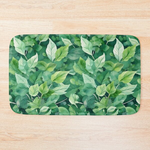 Item preview, Leaf - Green Leaves Forest Pattern ; Nature Pattern designed and sold by PatternInArt.