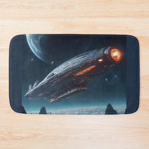 Item preview, A marvel of fantasy, a spaceship flying among the planets and stars designed and sold by Great-store4U.
