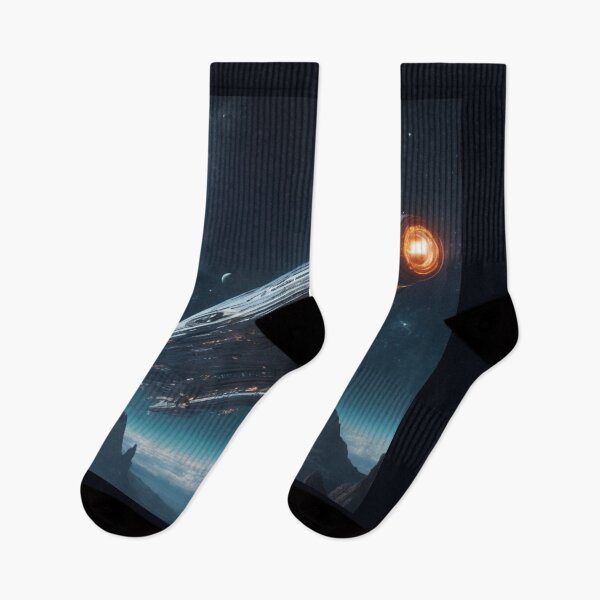 Item preview, A marvel of fantasy, a spaceship flying among the planets and stars designed and sold by Great-store4U.