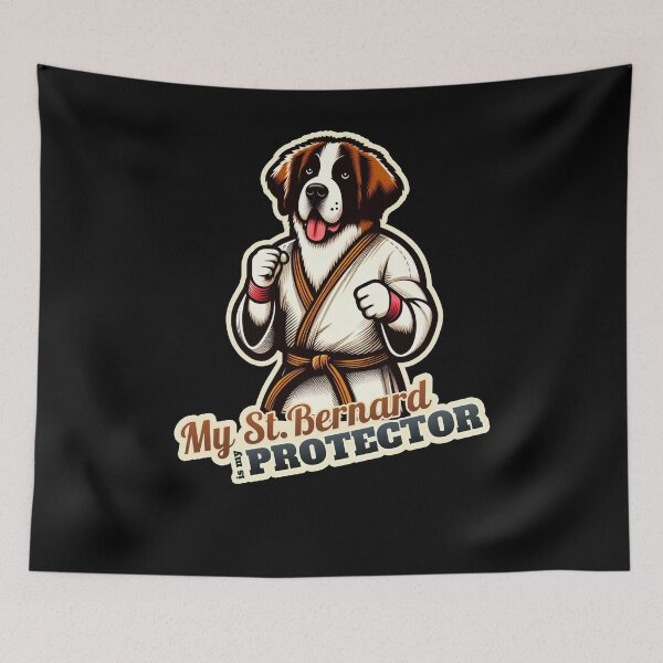 Item preview, Karate St. Bernard designed and sold by ThisDress.