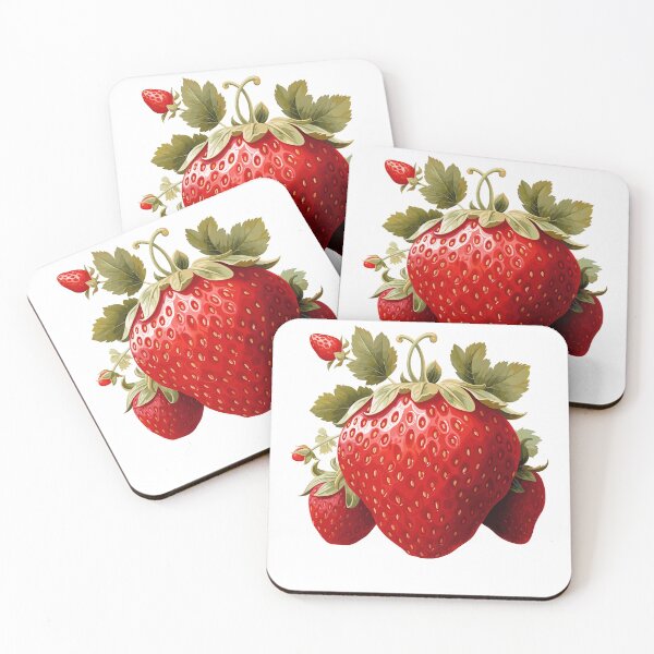 Item preview, Hand Picked Strawberries Baroque Style designed and sold by CosyTeal.