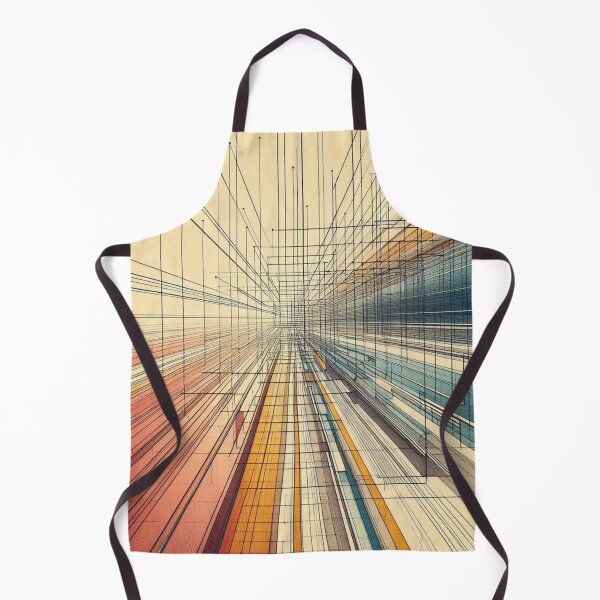 Item preview, Geometric Horizon: Colorful Lines and Perspectives designed and sold by Lyavalio.