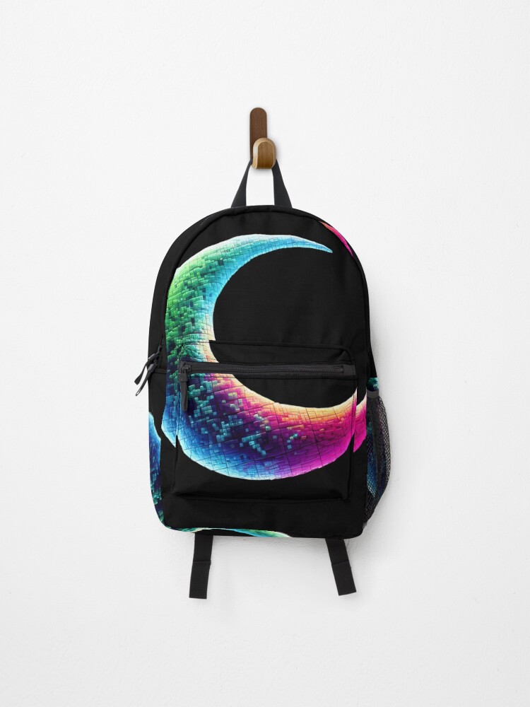 Thumbnail 1 of 3, Backpack, Luminous Nightfall designed and sold by AI-Only.