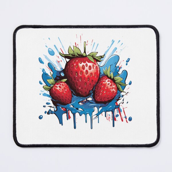 Item preview, Pop Strawberries Graffiti Styled designed and sold by CosyTeal.