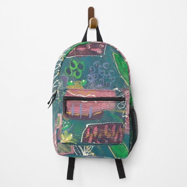 Item preview, Abstract floral acrylic painting designed and sold by Purkey2024.