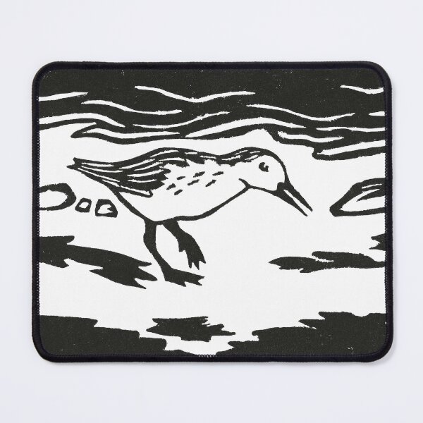 Artikelvorschau, Sandpiper Linoleum-Blockdruck entworfen und verkauft von hannahsbennett.