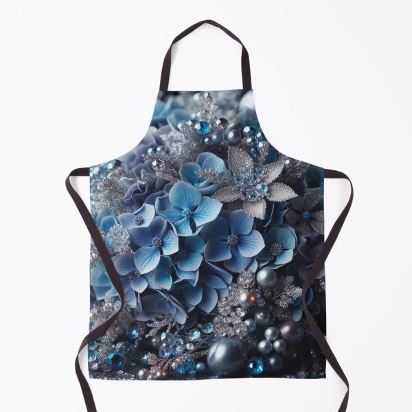 Item preview, Blue Hydrangea Bling Bouquet (3) designed and sold by Gen-Whimsy.