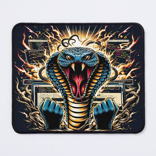 Item preview, Rage Against Runtime: Python's Commanding Code Uprising designed and sold by TuringTacoTales.