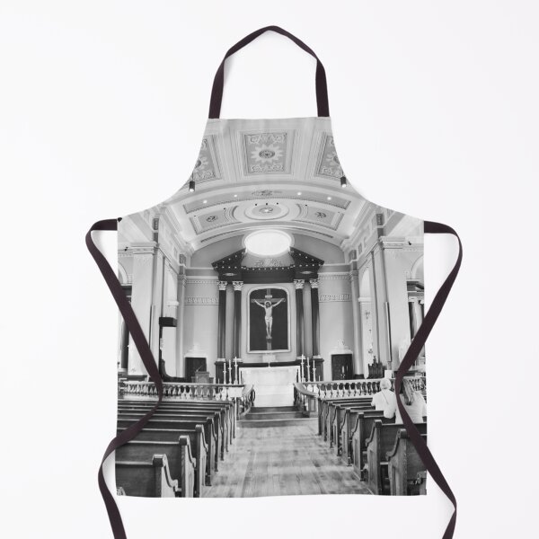 Item preview, Inside Basilica of St. Louis, King of France Black And White designed and sold by LisaWootenPhoto.