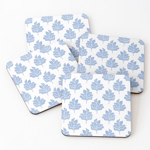 Item preview, Modern Botanical - Coastal Blue designed and sold by littlearrow.