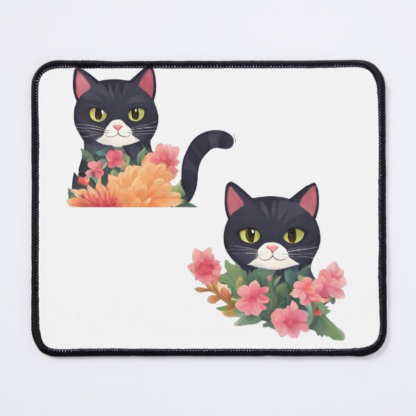 Item preview, Floral Cats designed and sold by Fashon1.