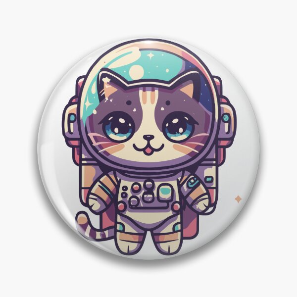 Item preview, Astronaut kitten designed and sold by VisualArteShop.
