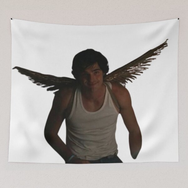 Item preview, Saltburn Film Jacob Elordi Gold Wings Scene designed and sold by vibeytees.