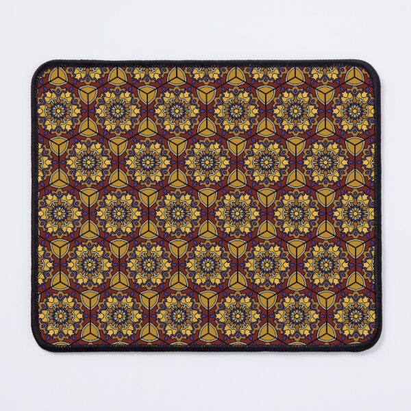 Item preview, Primary colors Hexagon Abstract Pattern designed and sold by Zuriezuart.