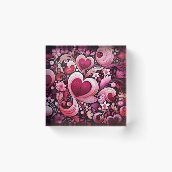 Item preview, valentines day decorative heart print designed and sold by dcrc.