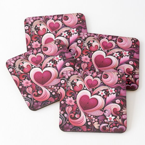 Item preview, valentines day decorative heart print designed and sold by dcrc.