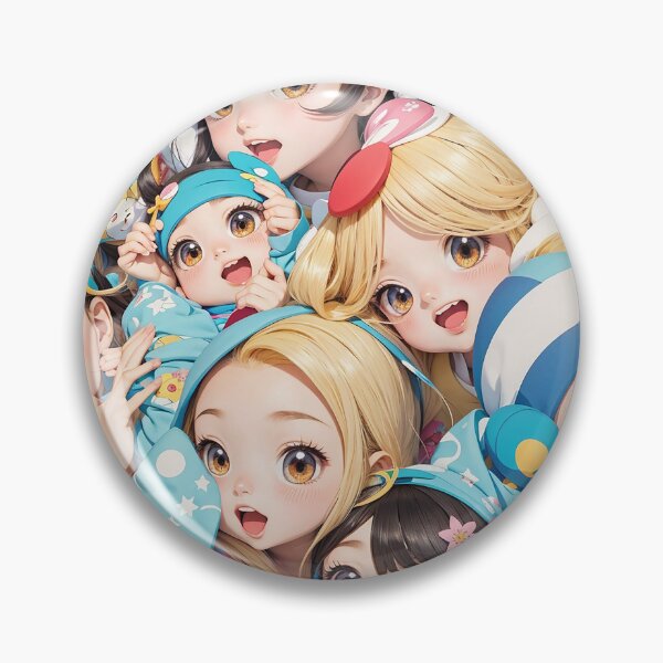 Item preview, Cute Companions: Anime Cute Pet Patterns designed and sold by weissessika.