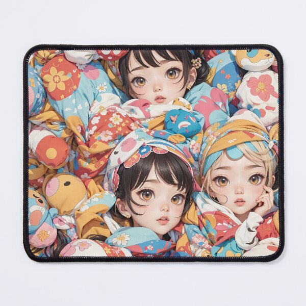 Item preview, Cherry Blossom Whispers: Anime Cute Pattern designed and sold by weissessika.