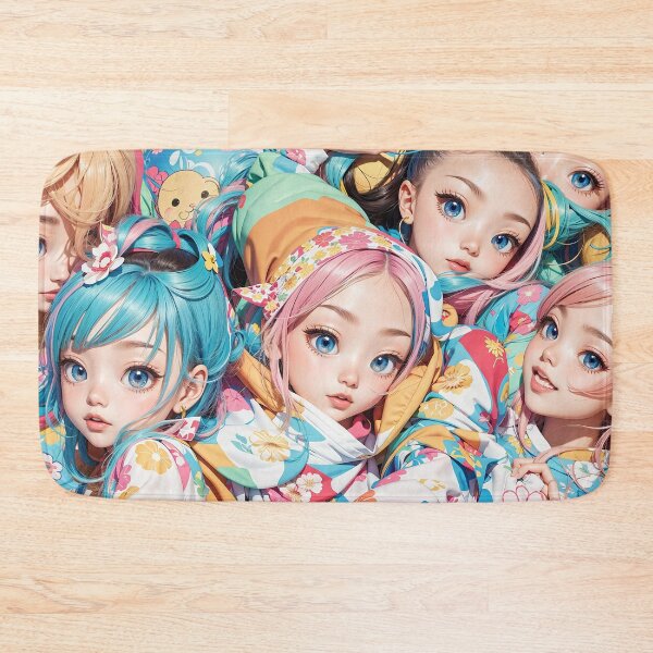 Item preview, the nostalgia of pixel art with this collection of anime cute designed and sold by weissessika.