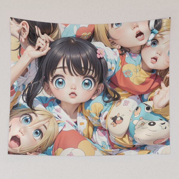 Item preview, Magical Moments: Anime Cute Fantasy Patterns designed and sold by weissessika.
