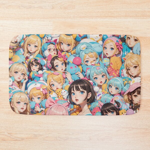 Item preview, Neko Nook: Anime Cute Cat Patterns designed and sold by weissessika.