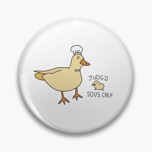 Item preview, Judgy duckling chef designed and sold by HidingCat.