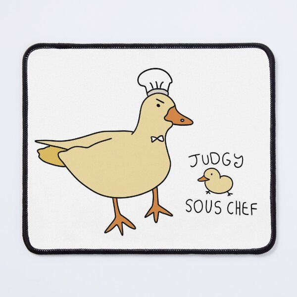Item preview, Judgy duckling chef designed and sold by HidingCat.