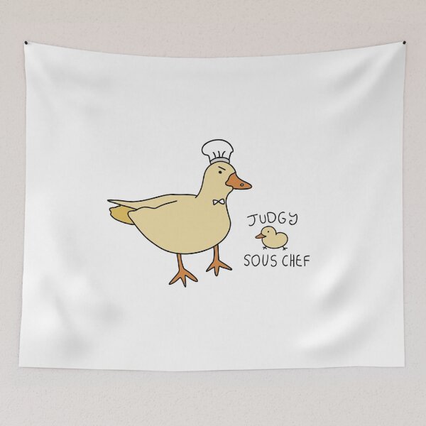 Item preview, Judgy duckling chef designed and sold by HidingCat.