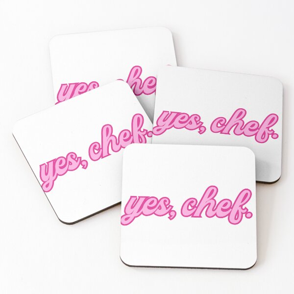 Item preview, Yes, Chef - Pink designed and sold by OscarAndOphelia.