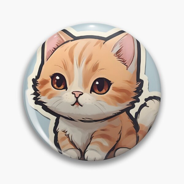 Item preview, Cute Orange Baby Cat with Brown Eyes designed and sold by WAUZ.
