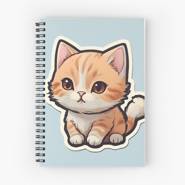 Item preview, Cute Orange Baby Cat with Brown Eyes designed and sold by WAUZ.