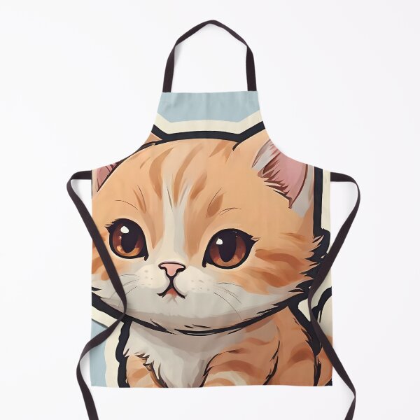 Item preview, Cute Orange Baby Cat with Brown Eyes designed and sold by WAUZ.