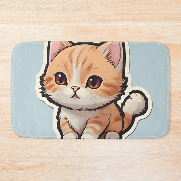 Item preview, Cute Orange Baby Cat with Brown Eyes designed and sold by WAUZ.