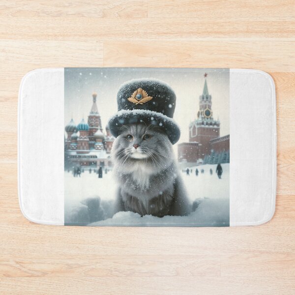 Item preview, Regal Russian Cat in Snowy Moscow Splendor designed and sold by catontheroof.