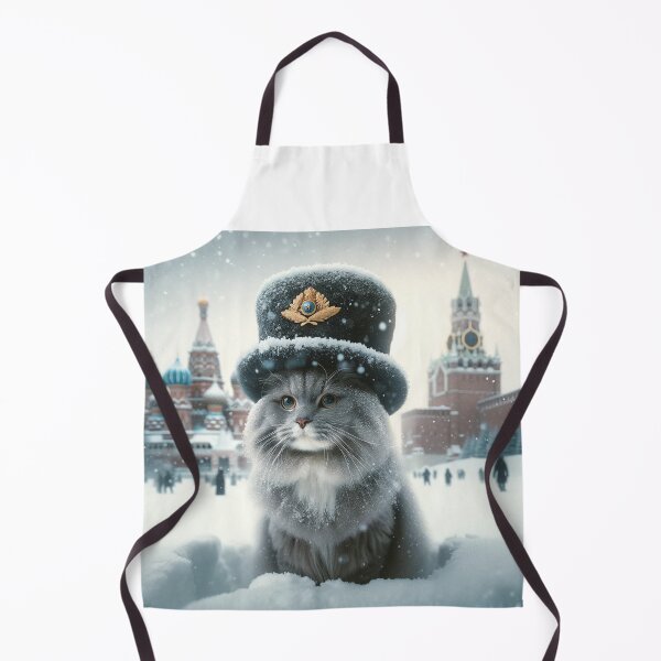 Item preview, Regal Russian Cat in Snowy Moscow Splendor designed and sold by catontheroof.
