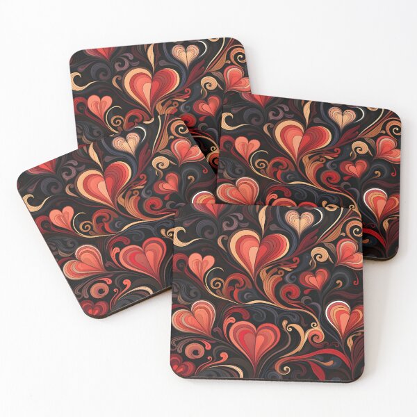 Item preview, valentines day decorative heart print designed and sold by dcrc.