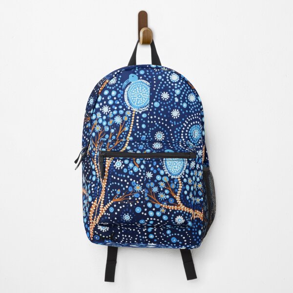 Item preview, Aboriginal Inspired Dot Art - Blue Berry Tree designed and sold by GrinGalore.
